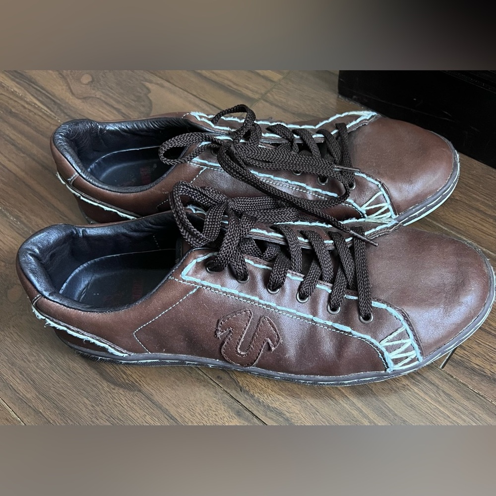 True Religion Leather Dress Sneaker (size 13)